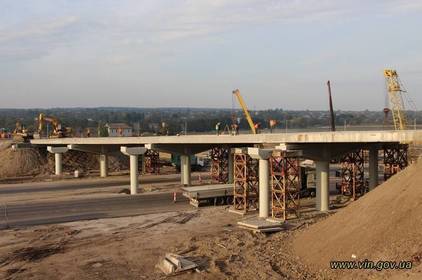 На території Вінницької області відновлять 20 мостових споруд