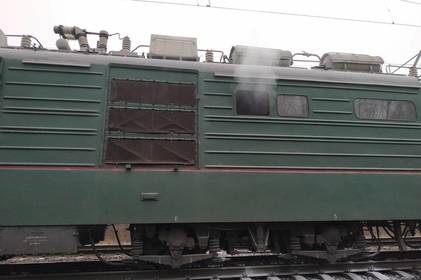 На Вінниччині горів електровоз