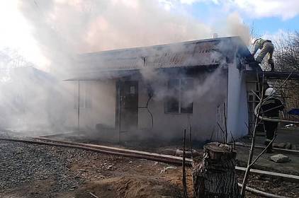 В Тиврівському районі вщент вигорів магазин