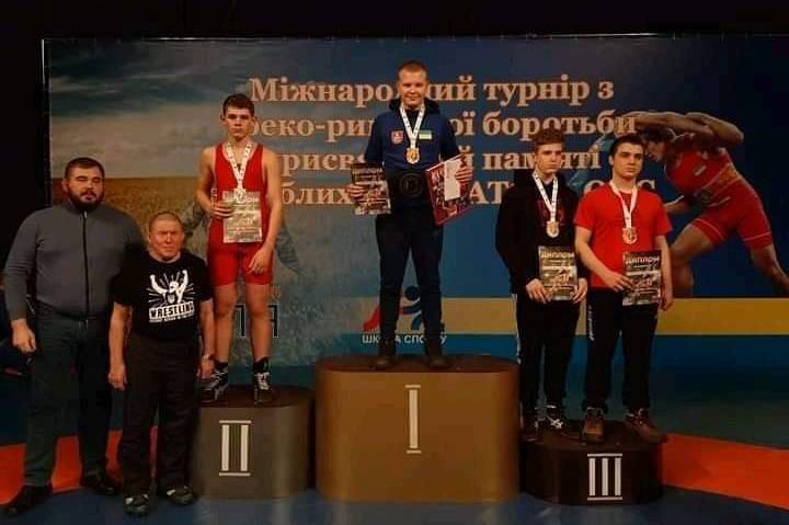 Вінничанин Денис Губань посів перше місце на Міжнародному турнірі з греко-римської боротьби