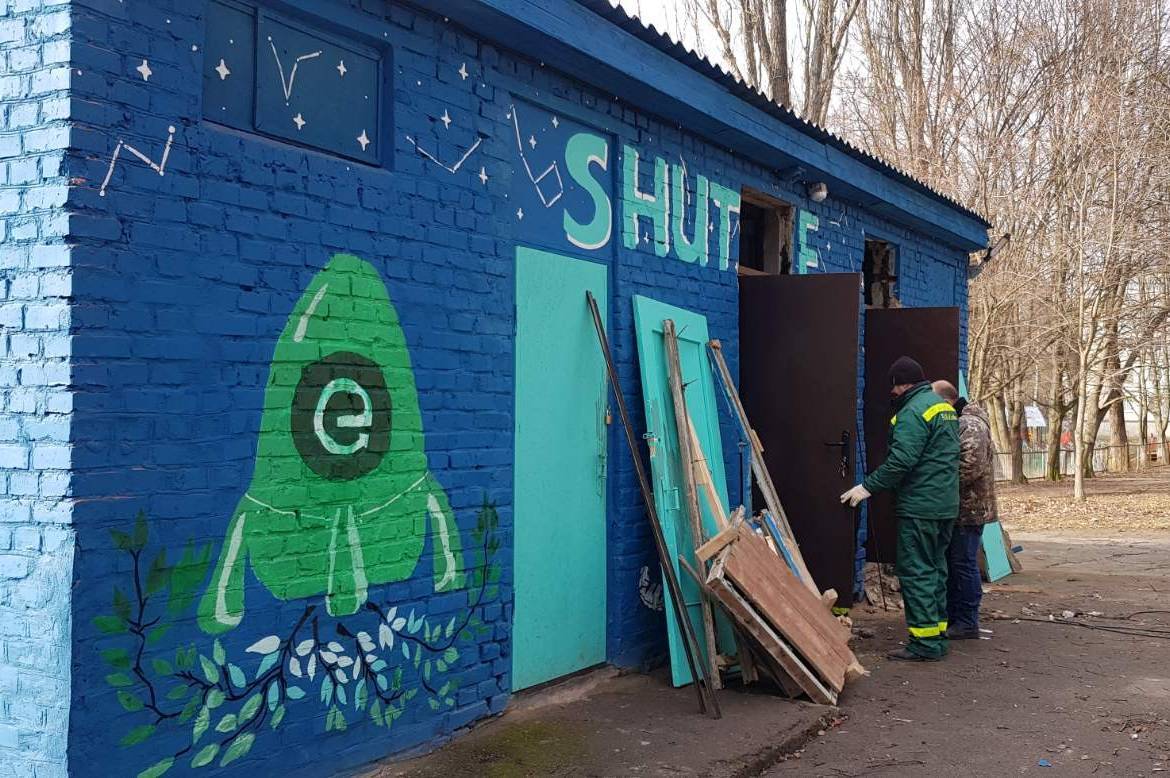 У Вінниці вандали розгормили еко-станцію сортування сміття