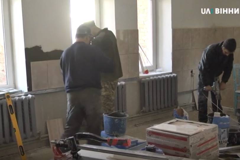 У Калинівському районі капітально ремонтують  інфекційне відділення