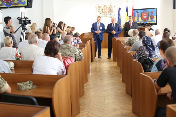У Вінниці відзначили кращих працівників підприємств міста та області до Дня незалежності України