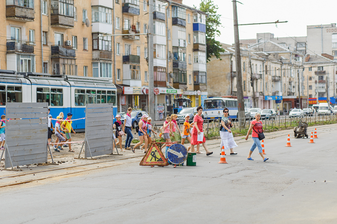 З 4 липня трамваї по вулиці Замостянській курсуватимуть у реверсному режимі
