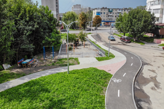 Неподалік тяжилівського озера завершують роботи по облаштуванню ще однієї зони відпочинку