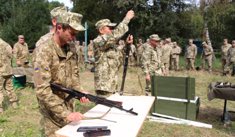 27 резервістів з Вінниччини направлено до м. Кременчука для удосконалення теоретичних та практичних знань