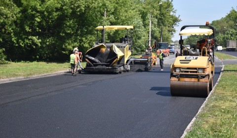 З початку року у Вінниці вже виконано капітальний ремонт понад 28 тис. м кв доріг