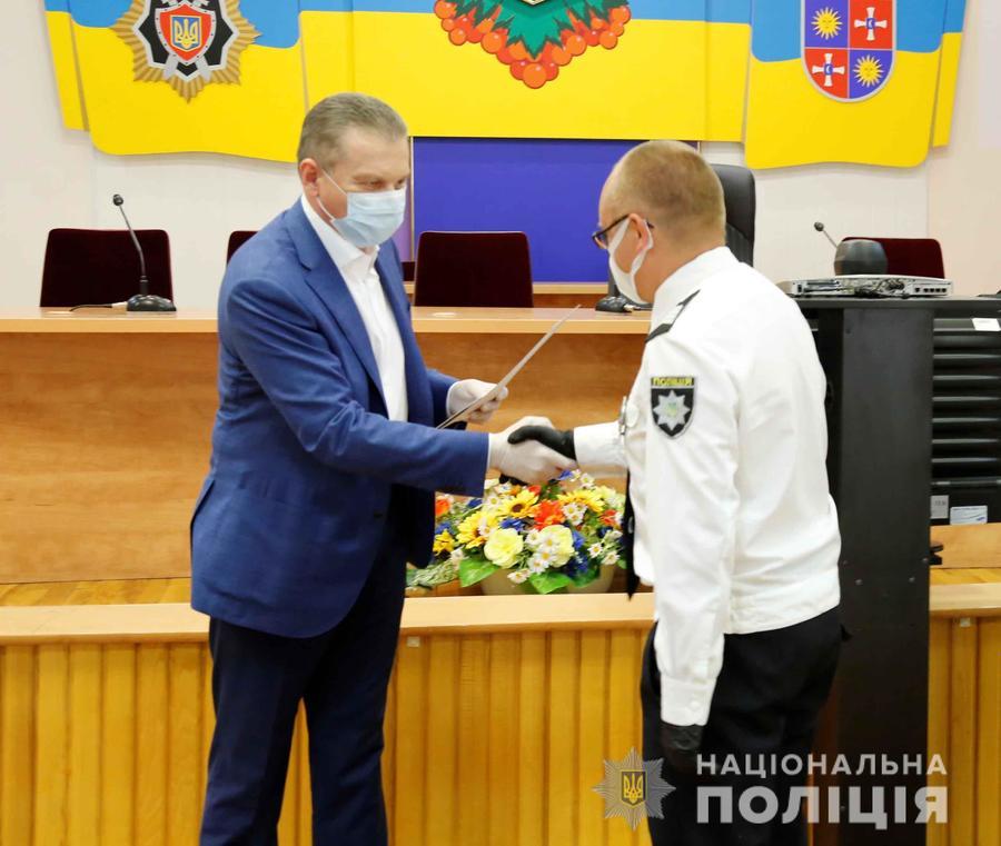 У Вінниці відбулись урочистості з нагоди 5-ї річниці Національної поліції України