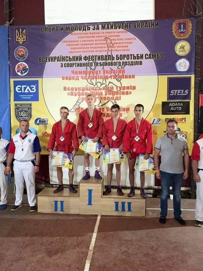 Збірна Вінниччини посіла 3 місце на Всеукраїнському турнірі з боротьби самбо