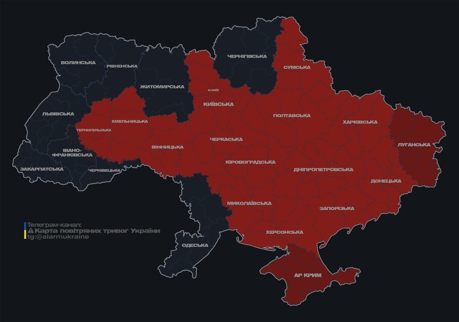 Повітряні Сили оголосили причину лунання сирени повітряної тривоги у Вінниці