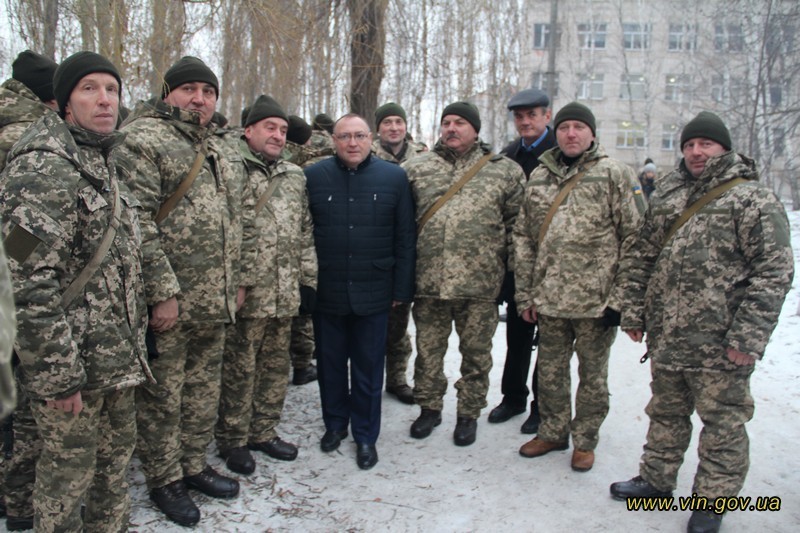 Резервісти Вінниччини приступили до навчань з бойової підготовки