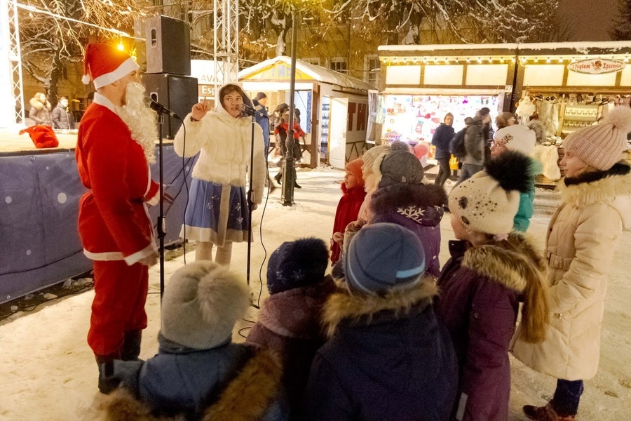У центрі Вінниці на площі Європейській вже працює Новорічно-Різдвяний ярмарок