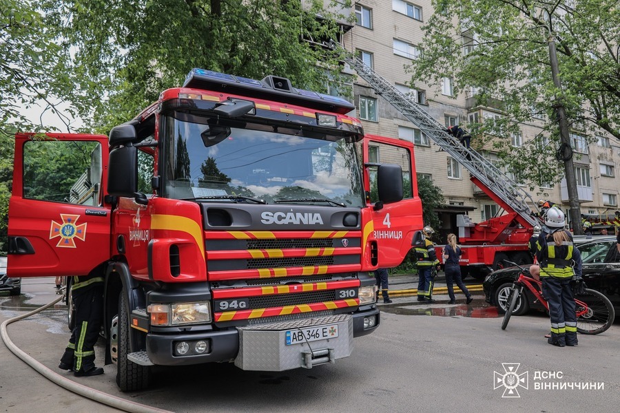 Пожежа у Вінниці