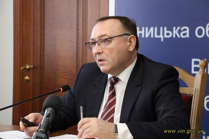 Валерій Коровій анонсував презентацію плану перспективного розвитку Вінницької області на 2019 -2021 роки 