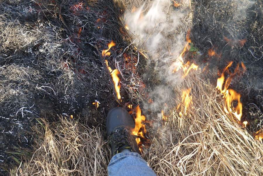 В мікрорайоні Сабарів за вихідні двічі гасили пожежу