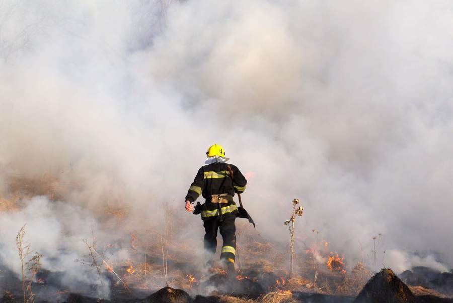 В мікрорайоні Сабарів за вихідні двічі гасили пожежу