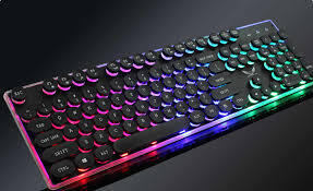 Механічна ігрова клавіатура з підсвіткою для геймерів
