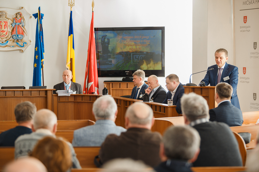 У міській раді відзначили ліквідаторів аварії на Чорнобильській АЕС