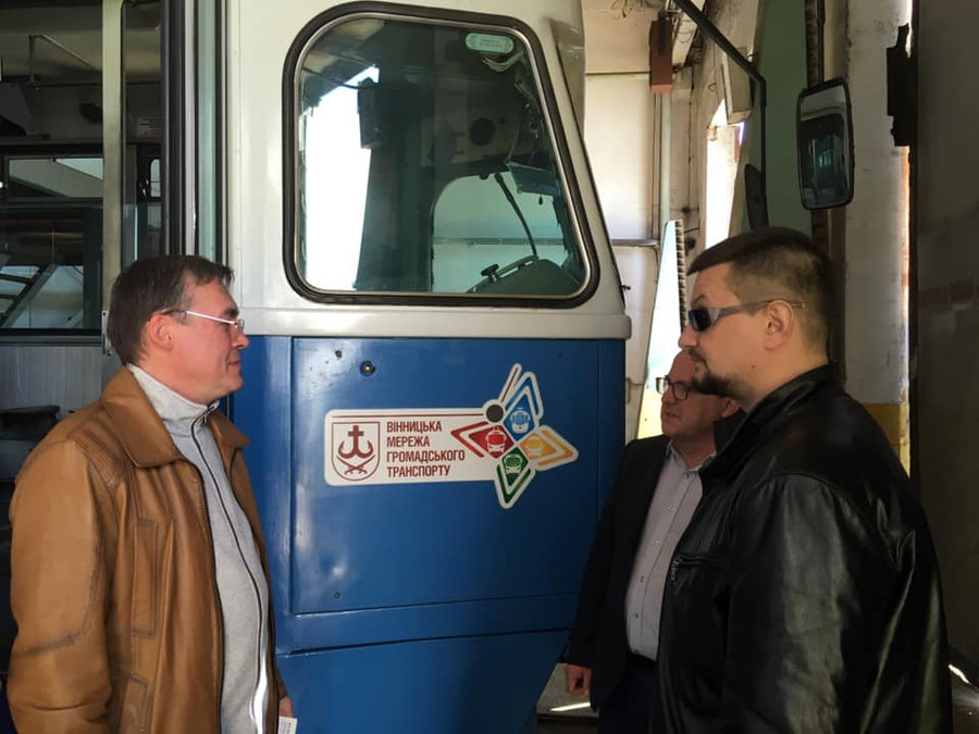 У Вінниці  вийде на маршрут перший в Україні трамвай із "розумними" звуковими маячками для незрячих