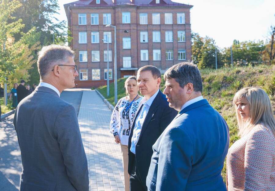 Новий обербургомістр Мюнстера вперше відвідав з візитом Вінницю (фото) Новий обербургомістр Мюнстера вперше відвідав з візитом Вінницю (фото)