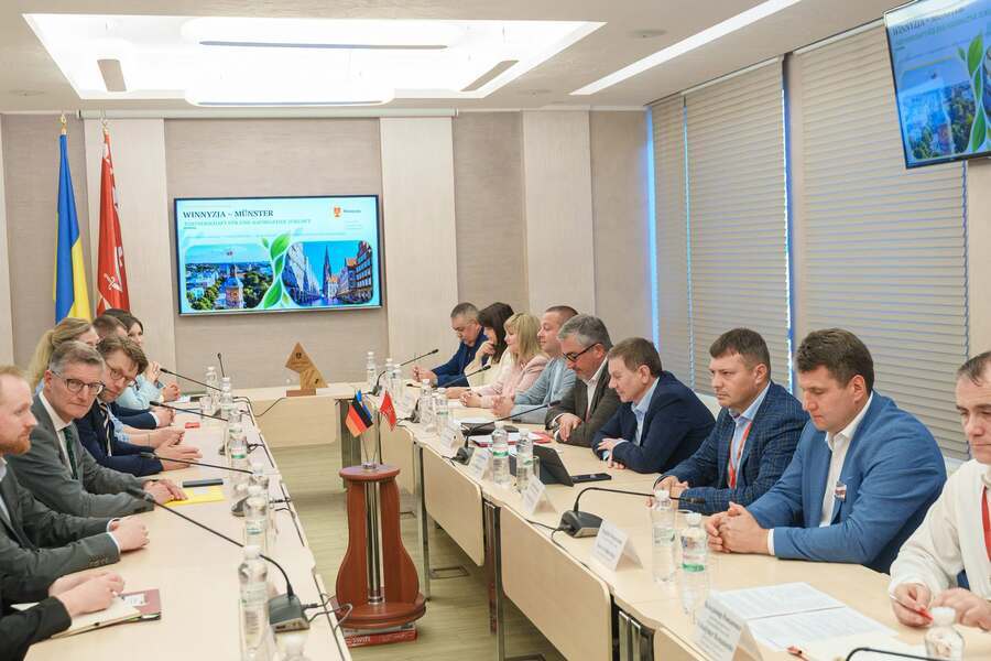 Новий обербургомістр Мюнстера вперше відвідав з візитом Вінницю (фото) Новий обербургомістр Мюнстера вперше відвідав з візитом Вінницю (фото)