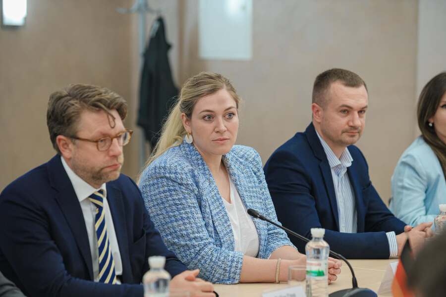 Новий обербургомістр Мюнстера вперше відвідав з візитом Вінницю (фото) Новий обербургомістр Мюнстера вперше відвідав з візитом Вінницю (фото)