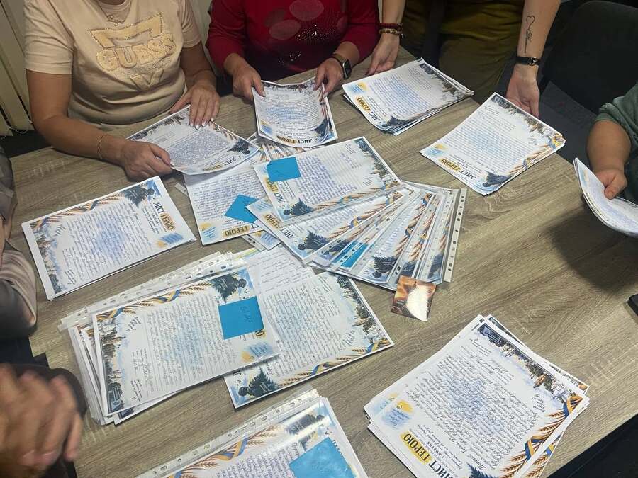 У Вінниці 265 школярів написали листи полеглим Захисникам