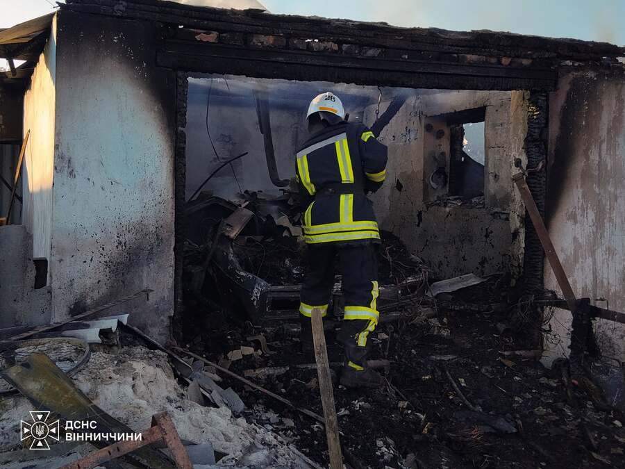 На Вінниччині пожежа забрала життя чоловіка: попередня причина
