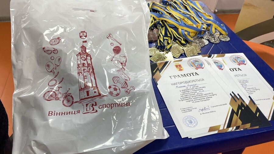У Вінниці відбувся чемпіонат із плавання для ветеранів: хто став переможцем
