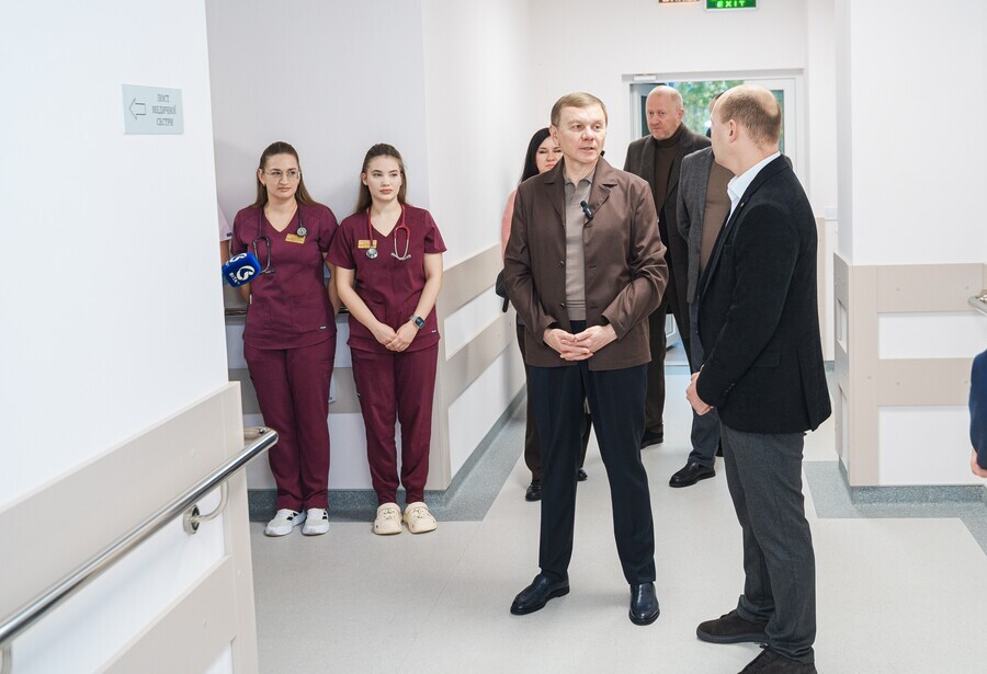 У Вінниці продовжують ремонт терапевтичного корпусу: третій поверх уже приймає пацієнтів