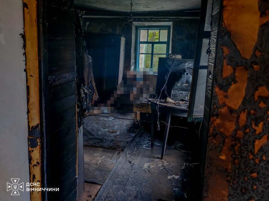На Вінниччині під час пожежі загинув 71-річний чоловік: що відомо