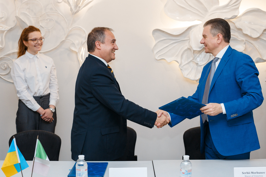 Вінницька міська рада розпочинає співпрацю з Палатами торгівлі та промисловості Італії та Ізраїлю