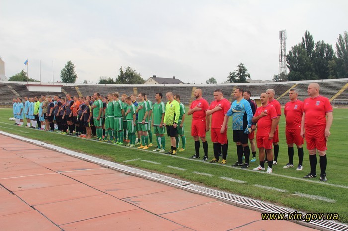 У Вінниці стартував футбольний турнір на «Кубок героїв спецназу»