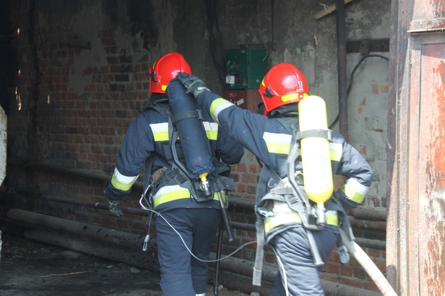 В Стрижавській колоній рятувальники провели навчання з ліквідації умовної пожежі