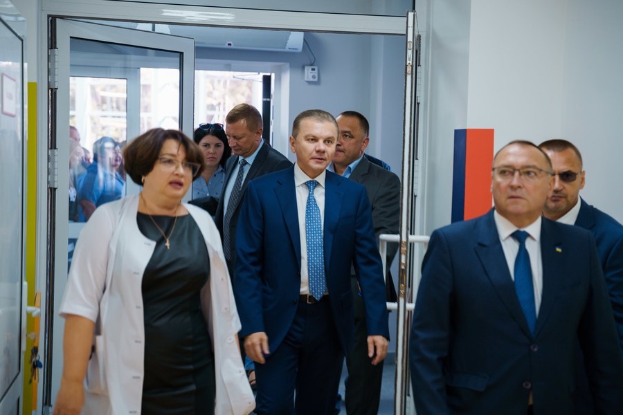 У Вінницькі обласній дитячій лікарні відкрили сучасне відділення екстреної медичної допомоги