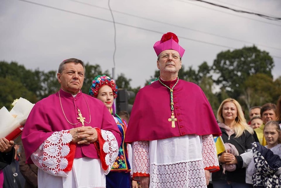 Під час Всеукраїнського конгресу сімей Вінницю відвідав Посол Ватикану Апостольський Нунцій Архієпископ Клаудіо  Ґуджеротті