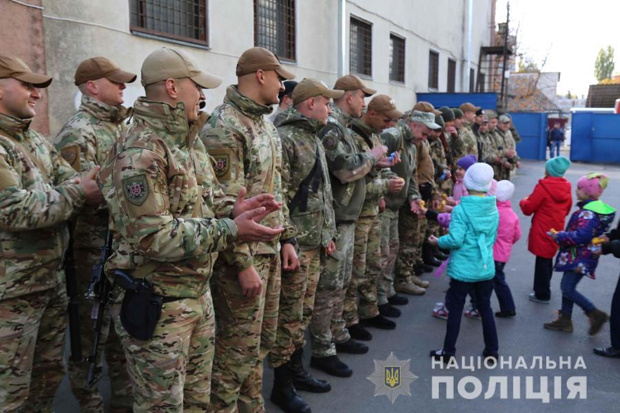 Зведений загін поліцейських Вінниччини вирушив на Схід України 