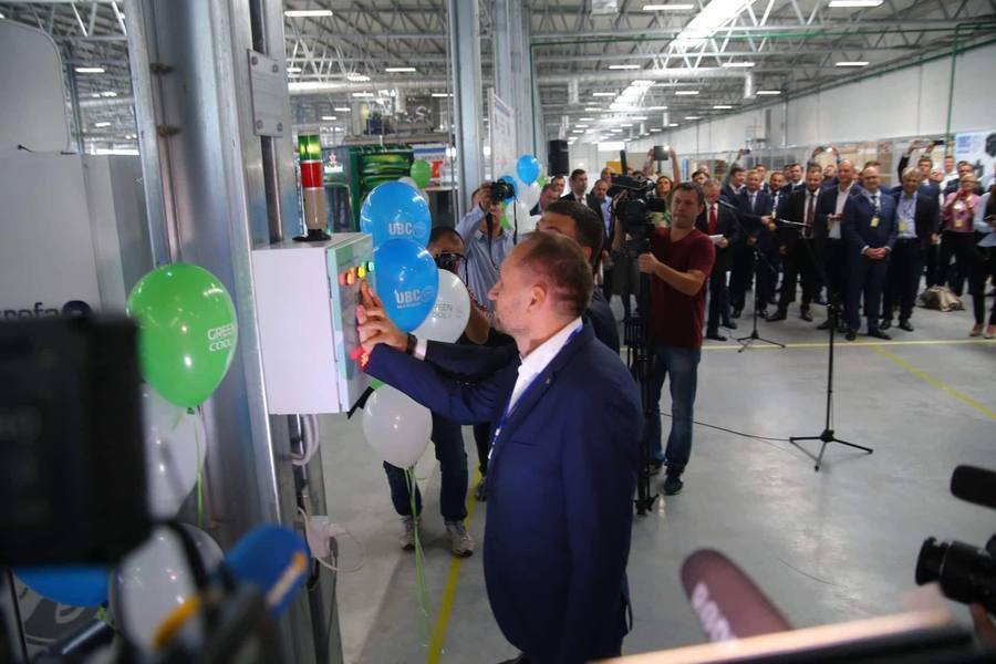 На території індустріального парку відкрили завод «Green Cool» холдингу UBC Group