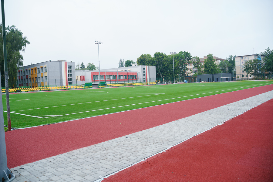 У Вінниці завершується будівництво спортивного ядра біля школи №33
