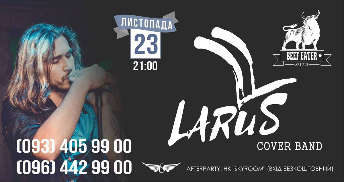 Кавер-бенд "LARUS" Кавер-бенд "LARUS"