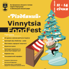 Різдвяний Vinnytsia Food Fest. Програма Фуд фест 