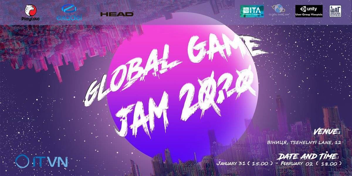 Global Game Jam Ukraine 2020 in Vinnytsia