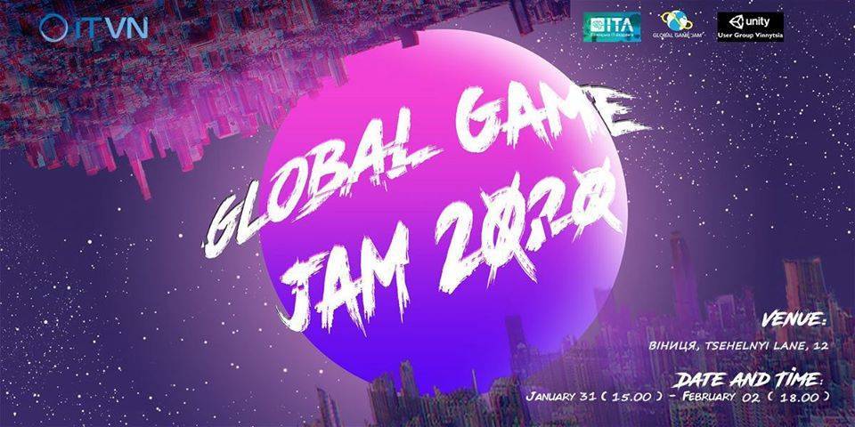 Global Game Jam Ukraine 2020 in Vinnytsia