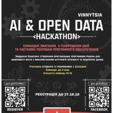 Hackathon Vinnytsia 2018 - AI & Open Data