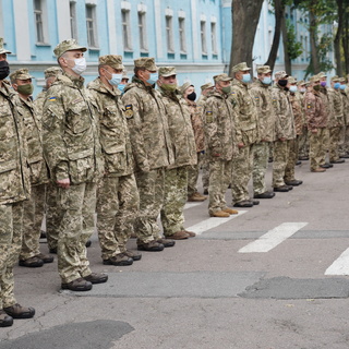Сергій Моргунов привітав військових з Днем захисника України