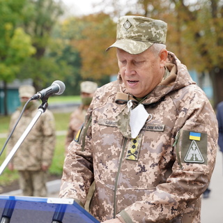 Сергій Моргунов привітав військових з Днем захисника України